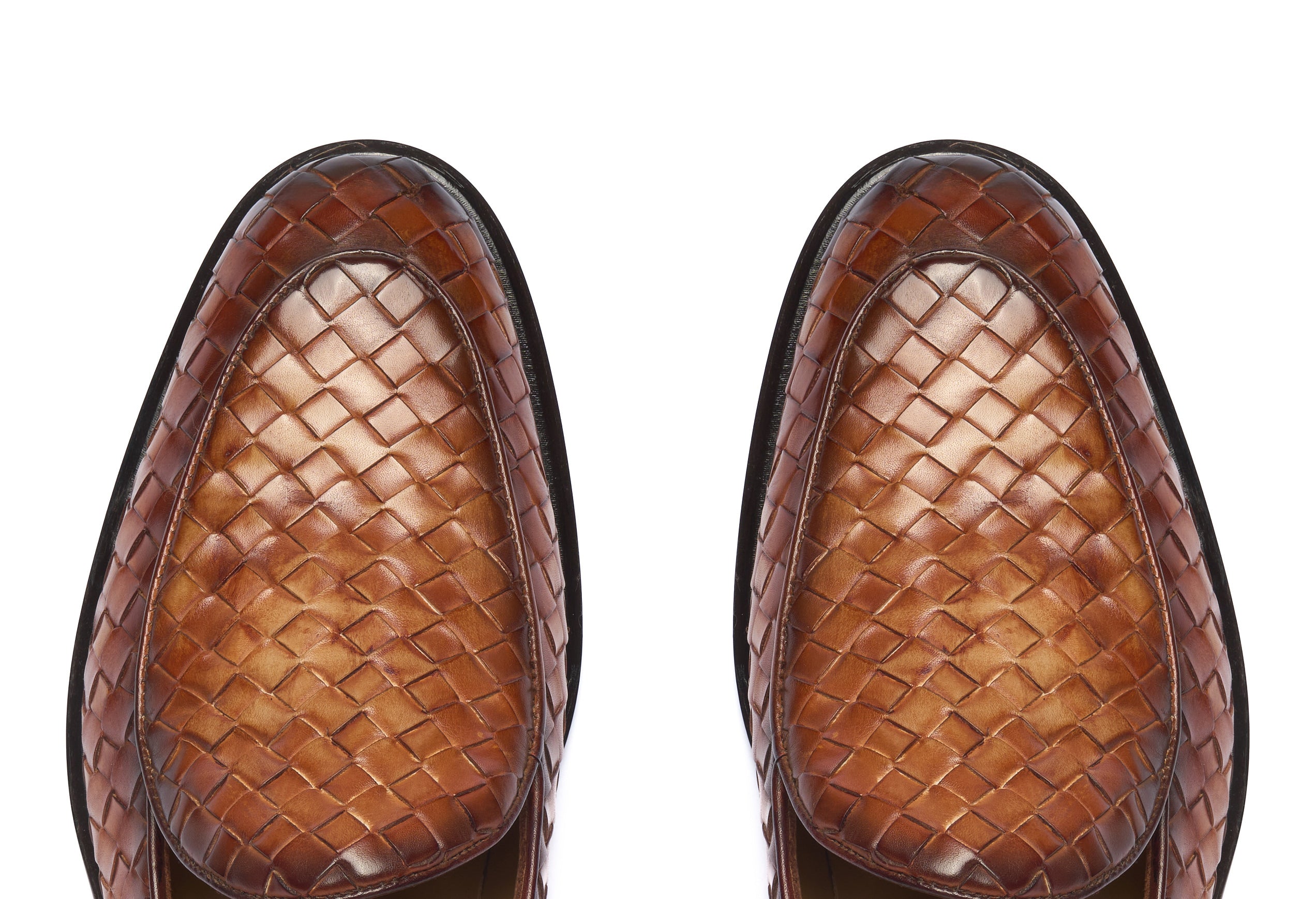 Cognac Intreccio#Sfumatura_Cognac Intreccio