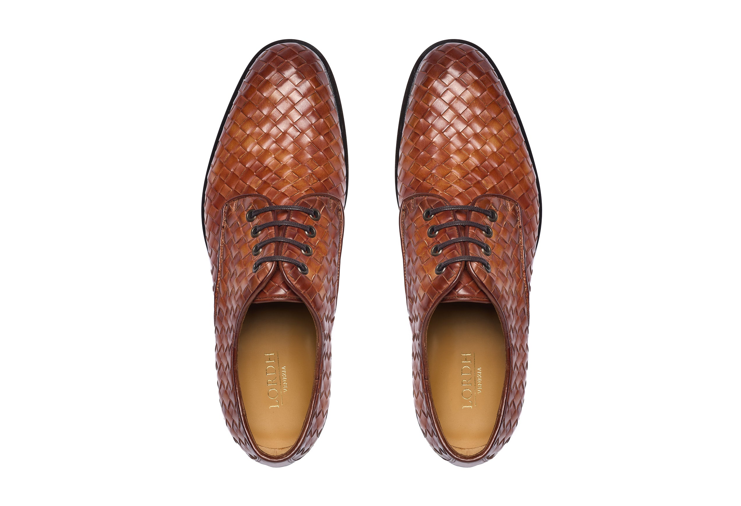 Cognac Intreccio#Sfumatura_Cognac Intreccio