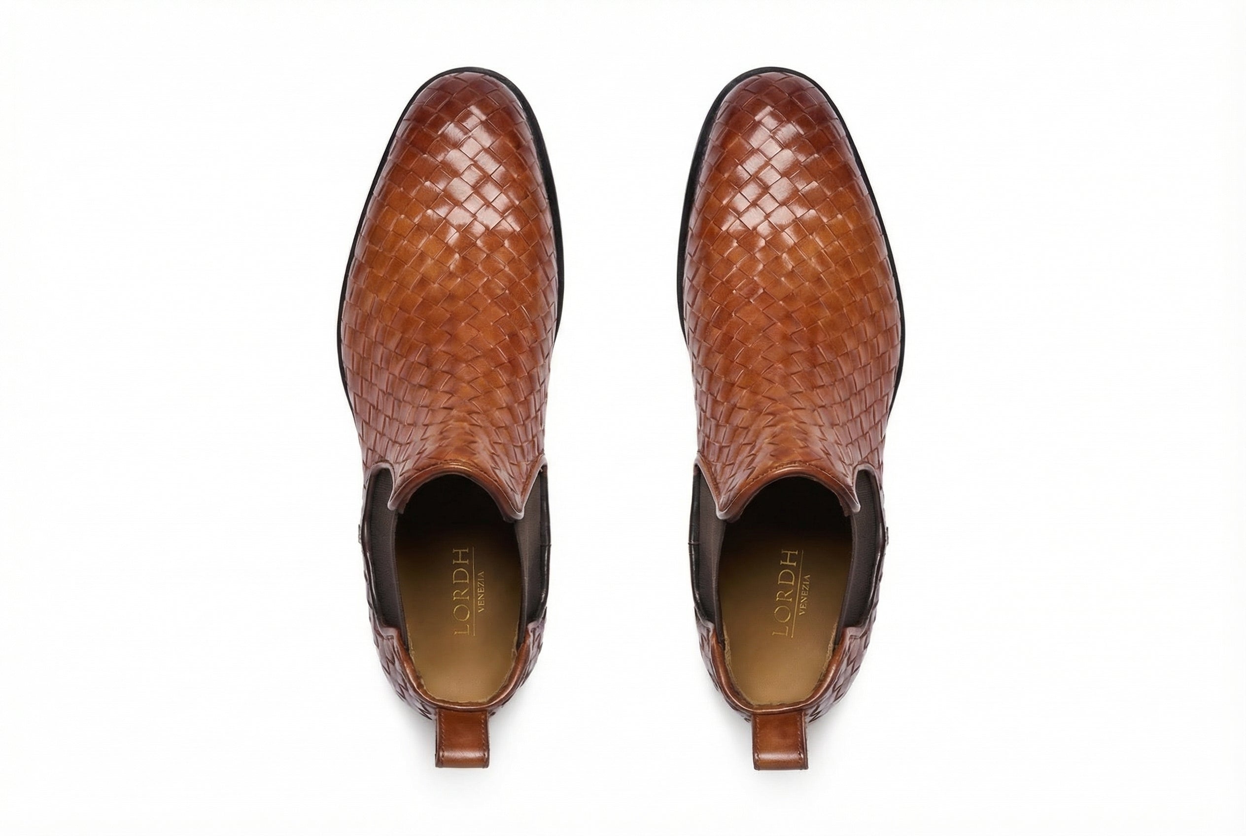 Cognac Intreccio#Sfumatura_Cognac Intreccio