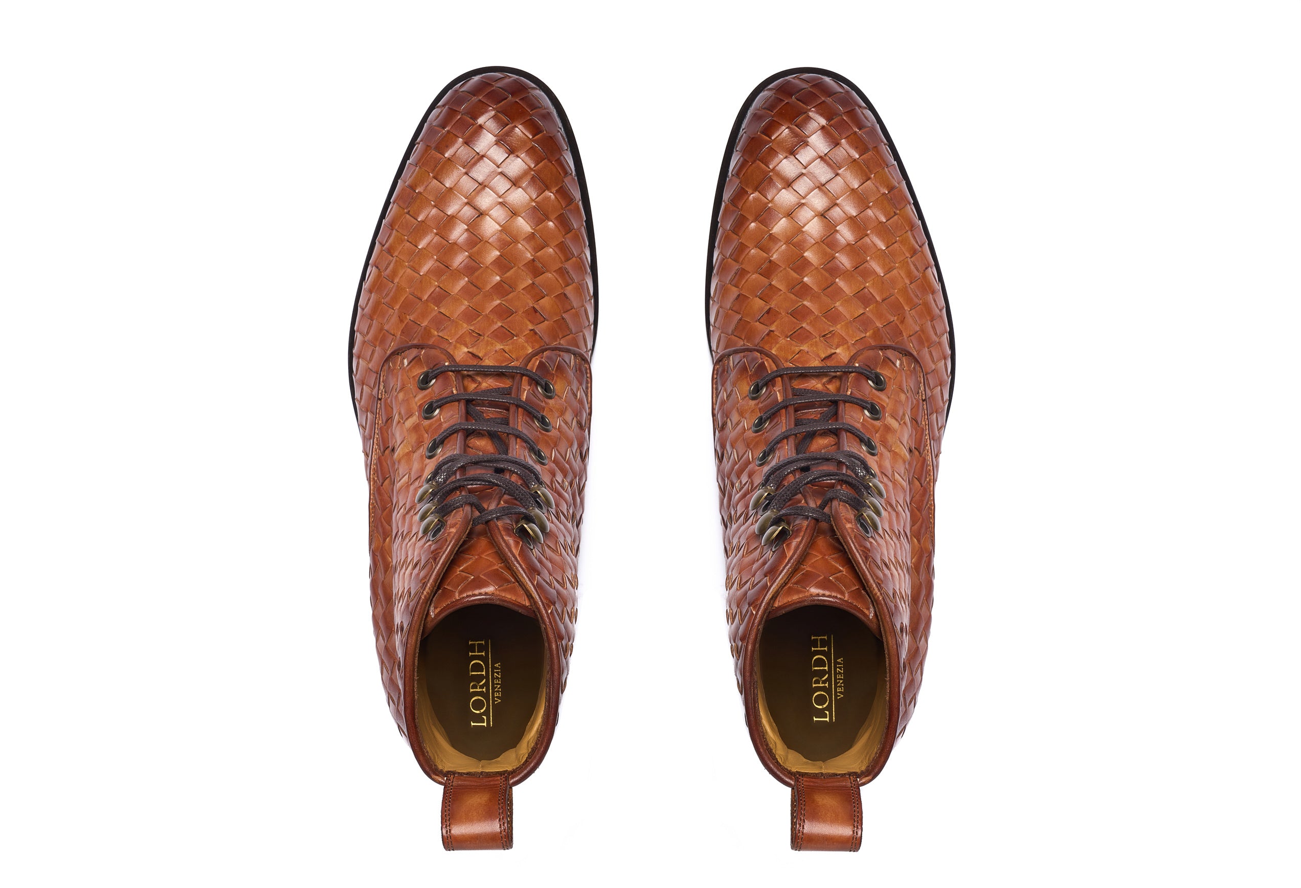Cognac Intreccio#Sfumatura_Cognac Intreccio